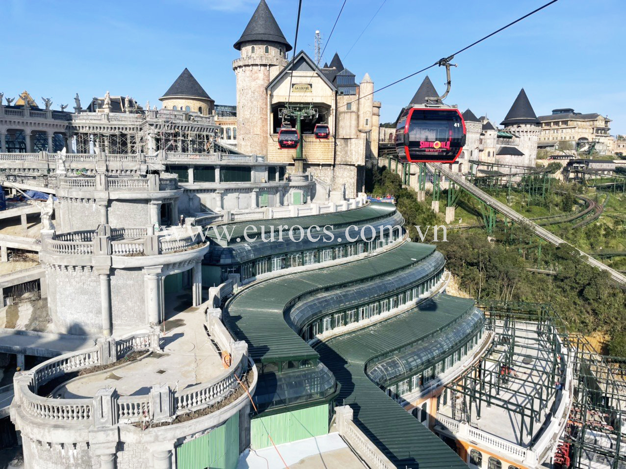 Cable Car Line No. 8 project and auxiliary works