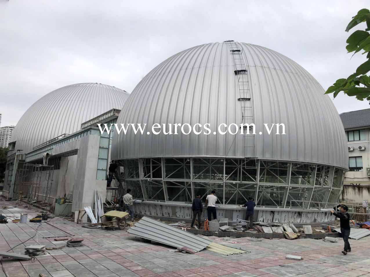 Dự án Cải tạo khu nhà tập luyện và thi đấu Bi sắt