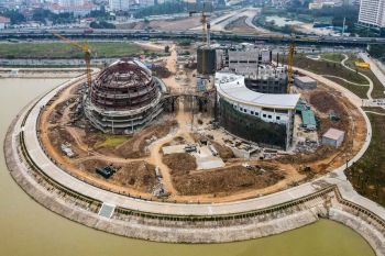 Cung thiếu nhi 1.300 tỷ đồng sắp thành hình ở Hà Nội