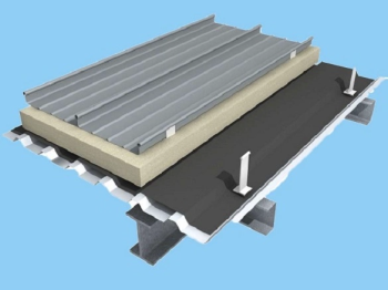 Hệ mái nhôm sườn đứng Eurozip