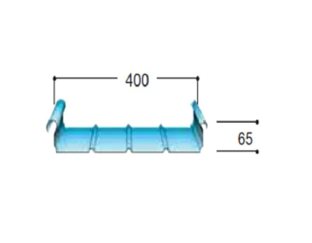 Hệ mái nhôm sườn đứng Eurozip